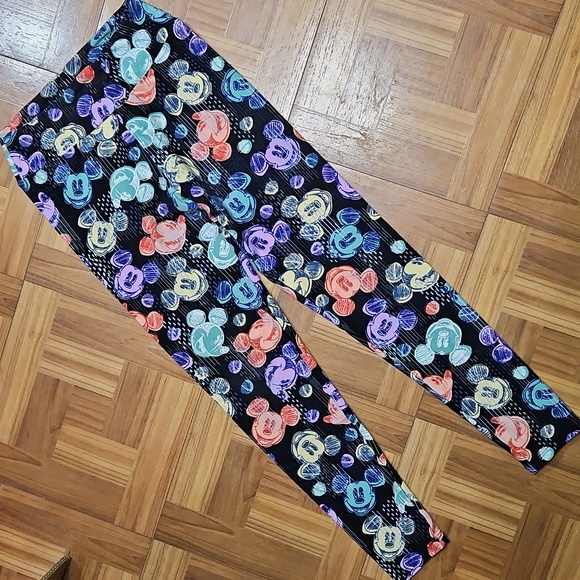 LULAROE mickey mouse leggings - Picture 2 of 9